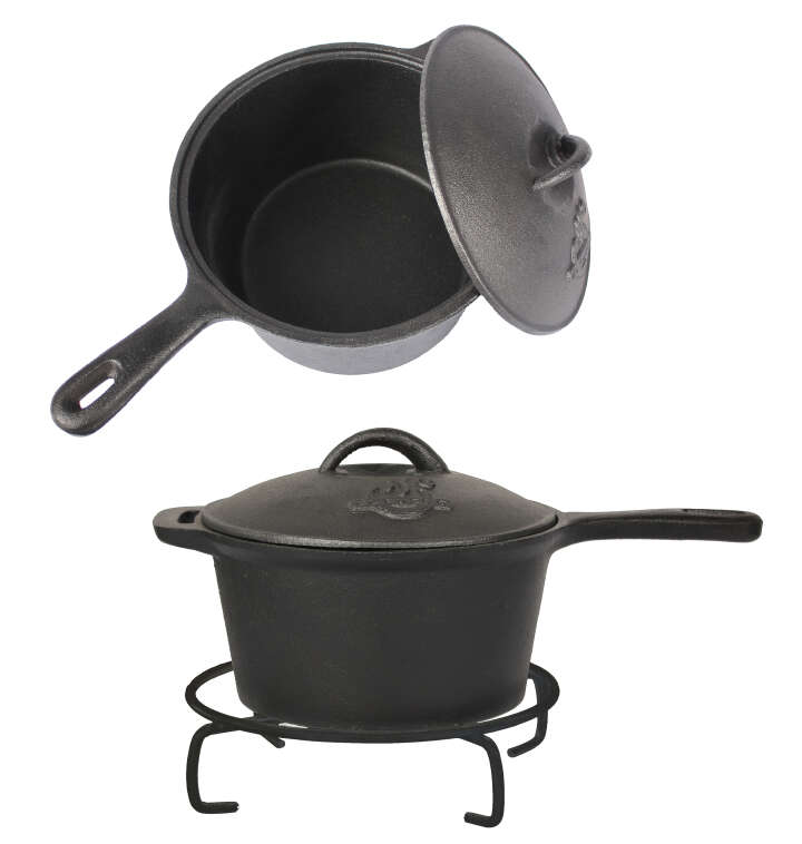 EL FUEGO Dutch Oven Set 5-teilig
